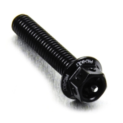 Tornillo Aluminio Race Spec Pro-Bolt LHX680RBKE Negro - motoscamaralweb.com