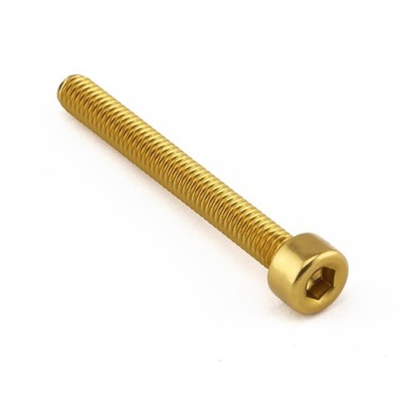 Tornillo Aluminio Pro-bolt cabeza cilíndrica M4 x (0.7mm) x 35mm LPB435G Oro - motoscamaralweb.com Tornillo Aluminio Pro-bolt cabeza cilíndrica M4 x (0.7mm) x 35mm LPB435G Oro - motoscamaralweb.com