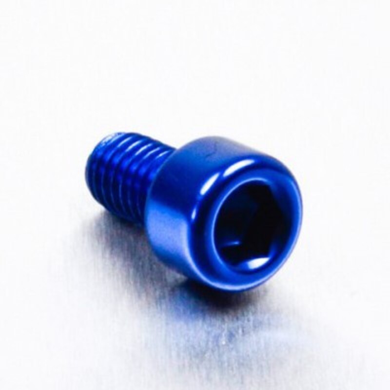 Tornillo de Aluminio Pro-bolt cabeza cilíndrica M6 x (1.00mm) x 10mm azul LPB610B - motoscamaralweb.com Tornillo de Aluminio Pro-bolt cabeza cilíndrica M6 x (1.00mm) x 10mm azul LPB610B - motoscamaralweb.com