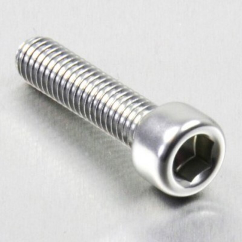 Tornillo de Aluminio Pro-bolt cabeza cilíndrica M6 x (1.00mm) x 25mm plata LPB625S - motoscamaralweb.com Tornillo de Aluminio Pro-bolt cabeza cilíndrica M6 x (1.00mm) x 25mm plata LPB625S - motoscamaralweb.com