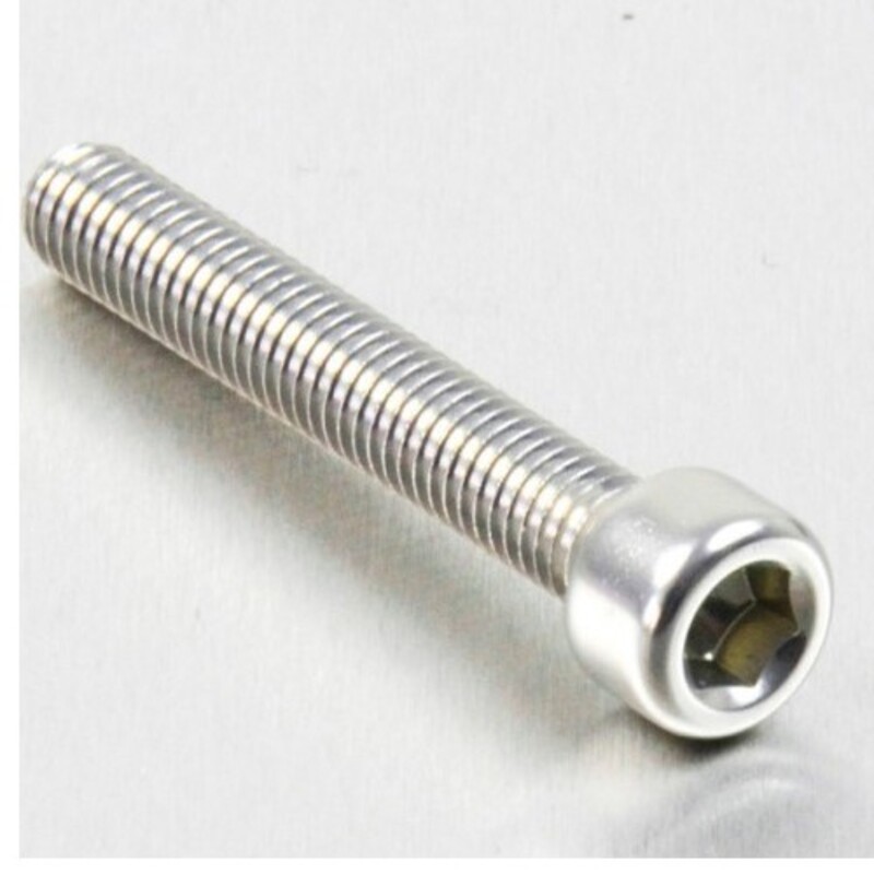 Tornillo de Aluminio Pro-bolt cabeza cilíndrica M6 x (1.00mm) x 40mm plata LPB640S - motoscamaralweb.com Tornillo de Aluminio Pro-bolt cabeza cilíndrica M6 x (1.00mm) x 40mm plata LPB640S - motoscamaralweb.com