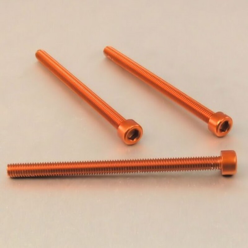 Tornillo de Aluminio Pro-bolt cabeza cilíndrica M6 x (1.00mm) x 85mm naranja LPB685R - motoscamaralweb.com Tornillo de Aluminio Pro-bolt cabeza cilíndrica M6 x (1.00mm) x 85mm naranja LPB685R - motoscamaralweb.com