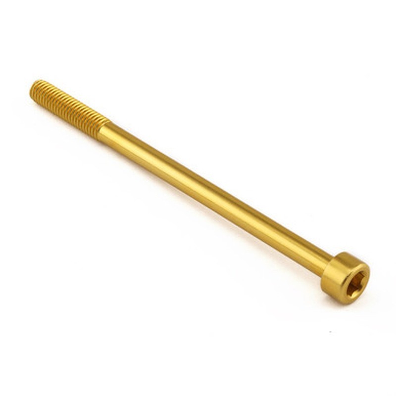 Tornillo Aluminio Pro-bolt cabeza cilíndrica M6 x (1.00mm) x 95mm LPB695G Oro - motoscamaralweb.com Tornillo Aluminio Pro-bolt cabeza cilíndrica M6 x (1.00mm) x 95mm LPB695G Oro - motoscamaralweb.com