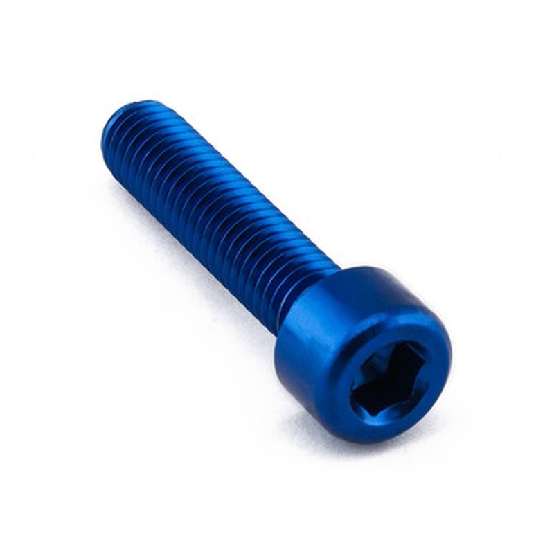 Tornillo Aluminio Pro-bolt cabeza cilíndrica M8 x (1.25mm) x 35mm LPB835B Azul - motoscamaralweb.com Tornillo Aluminio Pro-bolt cabeza cilíndrica M8 x (1.25mm) x 35mm LPB835B Azul - motoscamaralweb.com