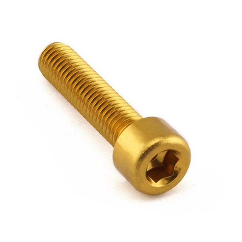 Tornillo Aluminio Pro-bolt cabeza cilíndrica M8 x (1.25mm) x 35mm LPB835G Oro - motoscamaralweb.com Tornillo Aluminio Pro-bolt cabeza cilíndrica M8 x (1.25mm) x 35mm LPB835G Oro - motoscamaralweb.com
