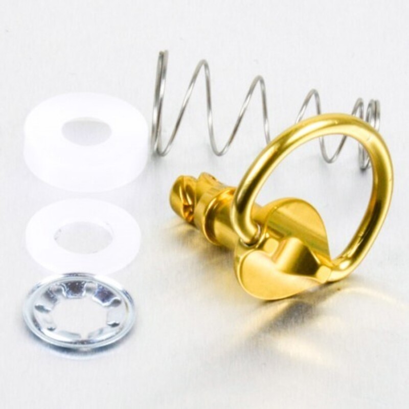 Tornillo rápido de Aluminio 1/4 de vuelta Pro-Bolt 17mm oro LQRCLIP17G - motoscamaralweb.com Tornillo rápido de Aluminio 1/4 de vuelta Pro-Bolt 17mm oro LQRCLIP17G - motoscamaralweb.com