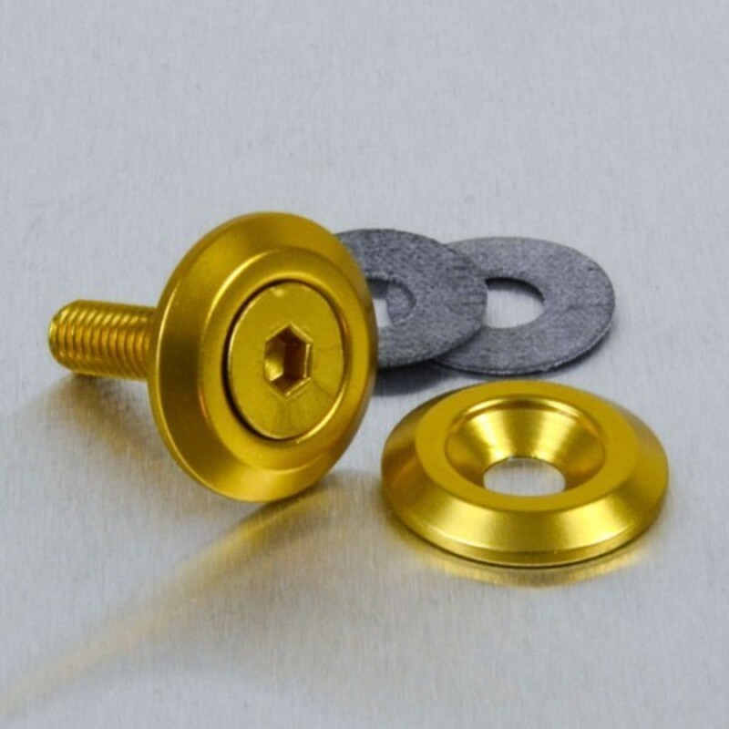 Arandela de Aluminio avellanada M6 oro LWAC6-19G - motoscamaralweb.com Arandela de Aluminio avellanada M6 oro LWAC6-19G - motoscamaralweb.com