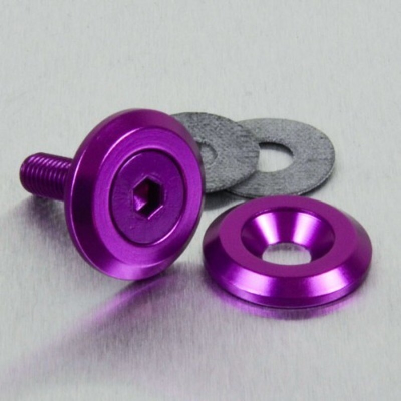 Arandela de Aluminio avellanada M6 violeta LWAC6-19P - motoscamaralweb.com Arandela de Aluminio avellanada M6 violeta LWAC6-19P - motoscamaralweb.com