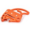 Protector de disco trasero ART con soporte de pinza naranja - motoscamaralweb.com
