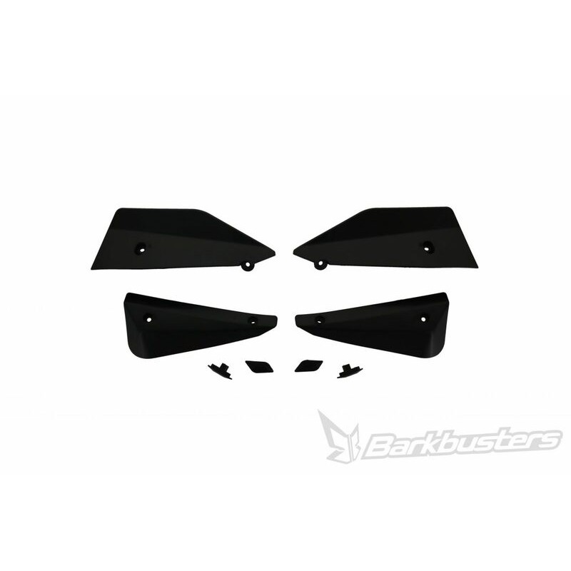 Kit de deflectores y conectores Barkbusters SABRE Color negro - motoscamaralweb.com Kit de deflectores y conectores Barkbusters SABRE Color negro - motoscamaralweb.com