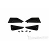 Kit de deflectores y conectores Barkbusters SABRE Color negro - motoscamaralweb.com