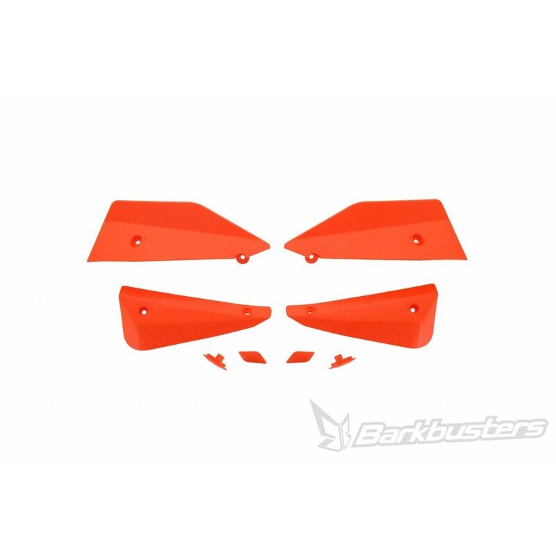 Kit de deflectores y conectores Barkbusters SABRE Color naranja - motoscamaralweb.com Kit de deflectores y conectores Barkbusters SABRE Color naranja - motoscamaralweb.com