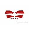 Kit de deflectores y conectores Barkbusters SABRE Color rojo - motoscamaralweb.com