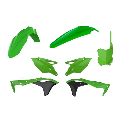 Kit de plástica POLISPORT color original (2020) Kawasaki KX250/250F - motoscamaralweb.com