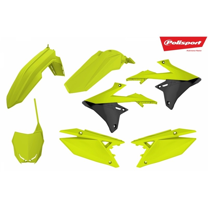 Kit de plástica Polisport RM-Z450 18 Amarillo neón - motoscamaralweb.com Kit de plástica Polisport RM-Z450 18 Amarillo neón - motoscamaralweb.com