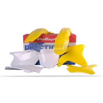 Kit plástica Polisport Suzuki color original 90097 - motoscamaralweb.com