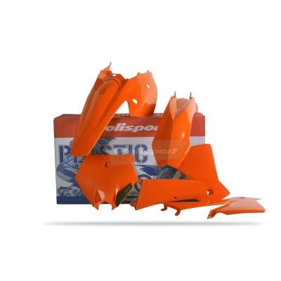 Kit plástica POLISPORT KTM color original - motoscamaralweb.com