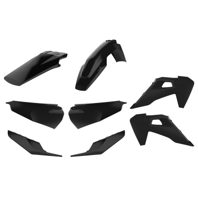 Kit de plástica Polisport Negro - motoscamaralweb.com