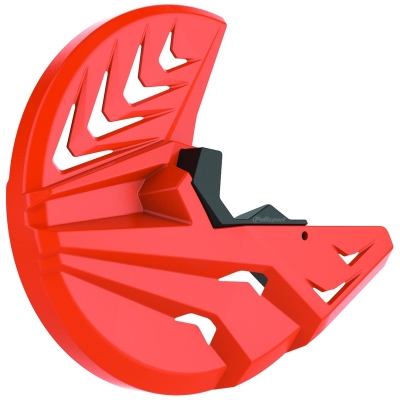 Protector de disco y puntera de Horquilla Polisport naranja KTM 8151500003 - motoscamaralweb.com