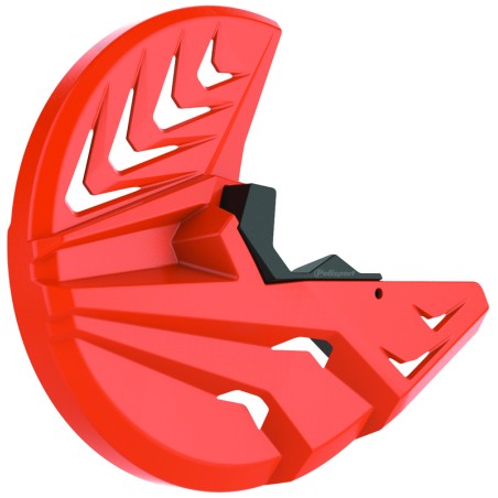 Protector de disco y puntera de Horquilla Polisport naranja KTM 8151500003 - motoscamaralweb.com
