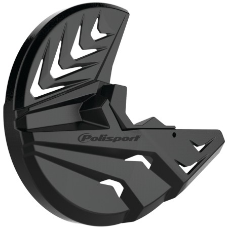 Protector de disco y puntera de Horquilla POLISPORT negro / negro - motoscamaralweb.com