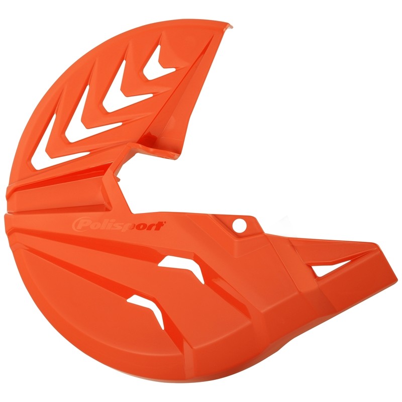 Protector de disco y puntera de Horquilla POLISPORT naranja - motoscamaralweb.com Protector de disco y puntera de Horquilla POLISPORT naranja - motoscamaralweb.com