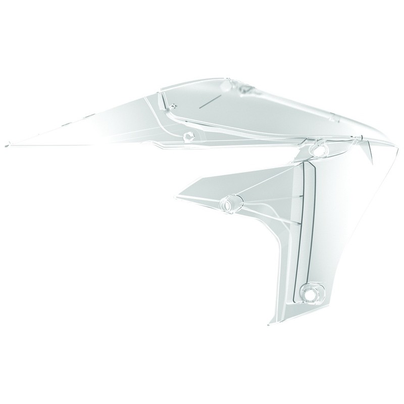 Aletines de radiador Polisport YZ250/450F Transparente - motoscamaralweb.com Aletines de radiador Polisport YZ250/450F Transparente - motoscamaralweb.com