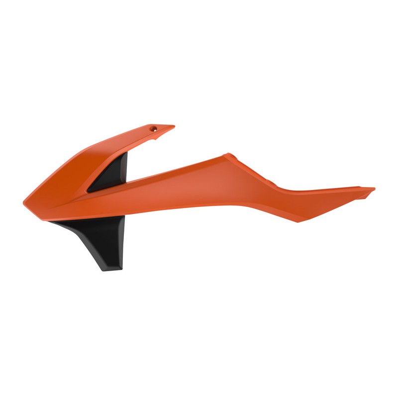 Aletines de radiador Polisport KTM naranja/negro - motoscamaralweb.com Aletines de radiador Polisport KTM naranja/negro - motoscamaralweb.com