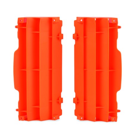 Aletines de radiador POLISPORT naranja - motoscamaralweb.com