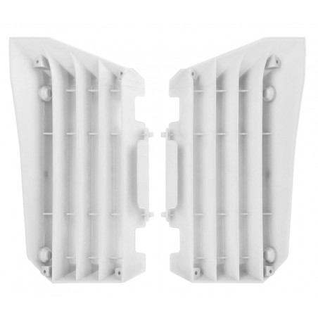 Aletines de radiador POLISPORT blanco - motoscamaralweb.com