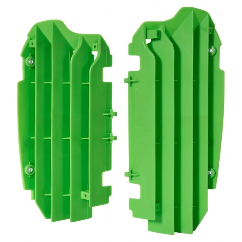 Aletines de radiador POLISPORT verde - motoscamaralweb.com Aletines de radiador POLISPORT verde - motoscamaralweb.com