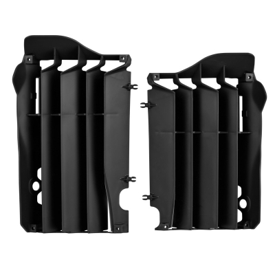 Aletines de radiador POLISPORT 8457400001 negro Honda - motoscamaralweb.com