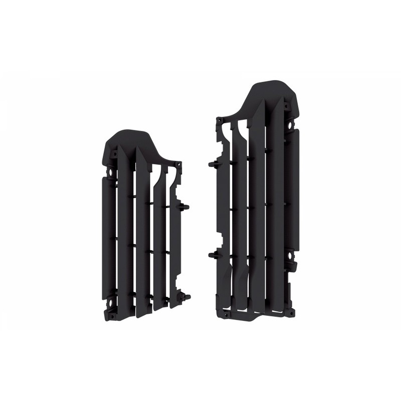 Aletines de radiador Polisport Suzuki negro 8464800001 - motoscamaralweb.com Aletines de radiador Polisport Suzuki negro 8464800001 - motoscamaralweb.com