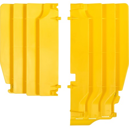 Aletines de radiador Polisport Suzuki amarillo 8464800002 - motoscamaralweb.com