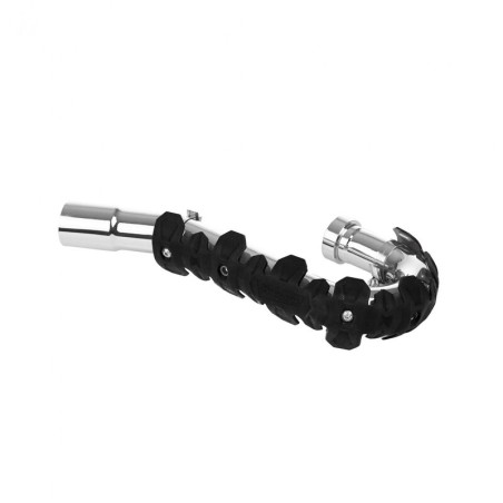Protector de escape POLISPORT corto negro - motoscamaralweb.com