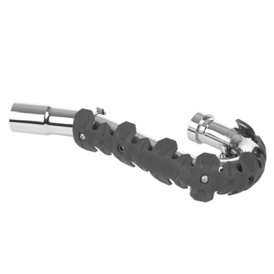 Protector de escape POLISPORT largo nardo gris - motoscamaralweb.com