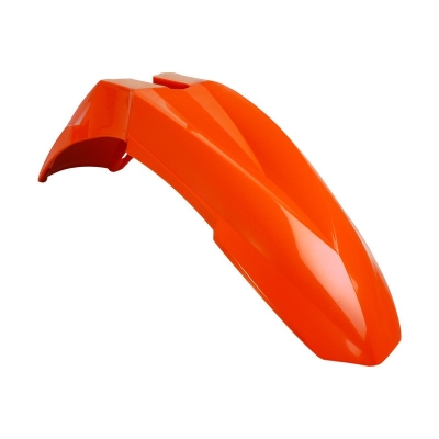 Guardabarros delantero POLISPORT Supermotard naranja - motoscamaralweb.com