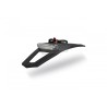 Portamatrículas Polisport negro con luz LED - motoscamaralweb.com