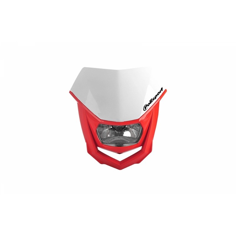 Careta POLISPORT Halo rojo/blanco - motoscamaralweb.com Careta POLISPORT Halo rojo/blanco - motoscamaralweb.com