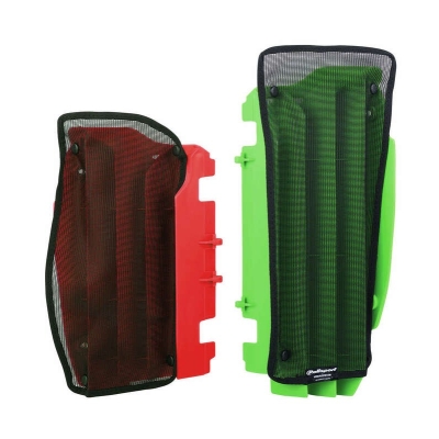 Rejilla anti-barro para aletines de radiador POLISPORT Kawasaki 8984200001 - motoscamaralweb.com