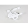Protector de disco delantero UFO Honda blanco HO02605-041 - motoscamaralweb.com