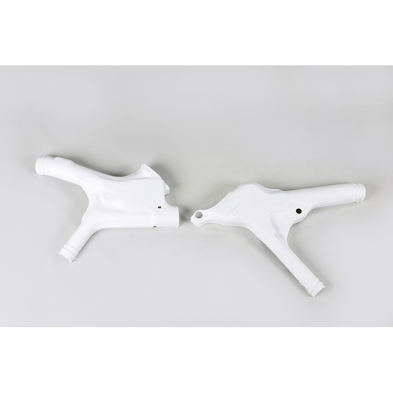 Protector de chasis UFO Honda blanco HO02637-041 - motoscamaralweb.com Protector de chasis UFO Honda blanco HO02637-041 - motoscamaralweb.com