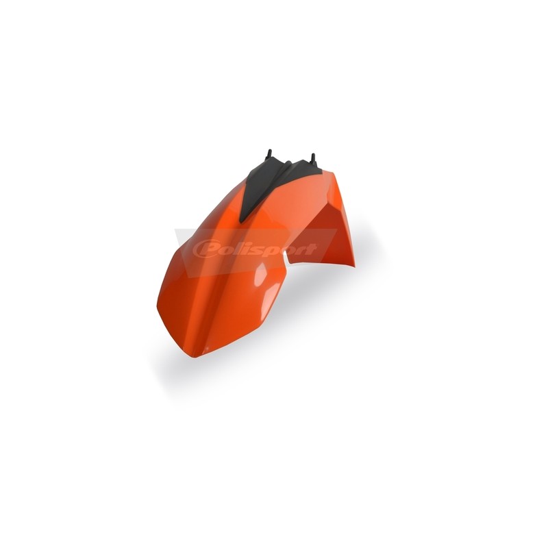 Guardabarros delantero Polisport naranja KTM - motoscamaralweb.com