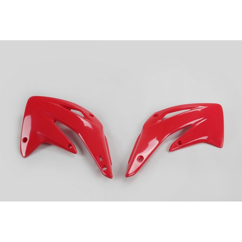 Plásticos laterales de radiador UFO Honda rojo HO03630-070 - motoscamaralweb.com Plásticos laterales de radiador UFO Honda rojo HO03630-070 - motoscamaralweb.com