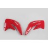 Plásticos laterales de radiador UFO Honda rojo HO03630-070 - motoscamaralweb.com