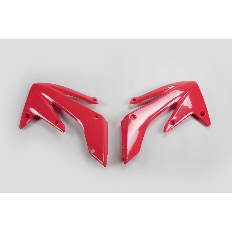 Plásticos laterales de radiador UFO Honda rojo HO03634-070 - motoscamaralweb.com Plásticos laterales de radiador UFO Honda rojo HO03634-070 - motoscamaralweb.com