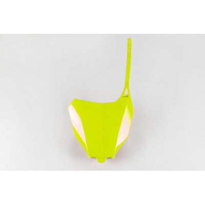 Porta-números delantero UFO Neon Jaune Honda CRF450R/RX - motoscamaralweb.com