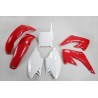Kit de Plástica UFO OEM Color Rojo / Blanco Honda CR125R / 250R - motoscamaralweb.com