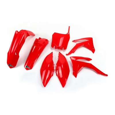 Kit plástica UFO rojo Honda CRF250R/CRF450R - motoscamaralweb.com