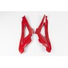 Plásticos laterales de radiador superiores UFO Husqvarna rojo HU03321-062 - motoscamaralweb.com